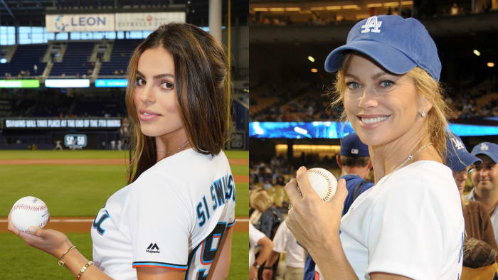 Brooks Nader and Kathy Ireland